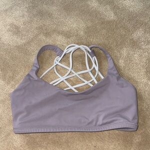 Purple lululemon bra